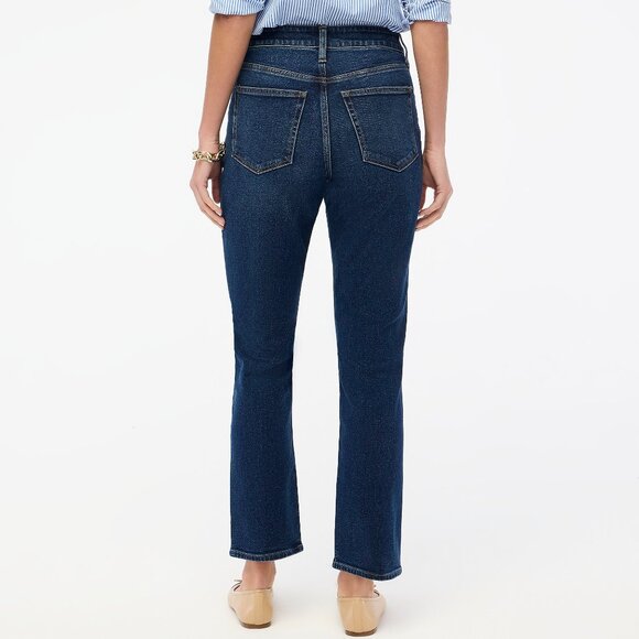 NWT J.Crew Factory Curvy Essential Straight Jean in all-day stretch CD686 - Picture 3 of 3